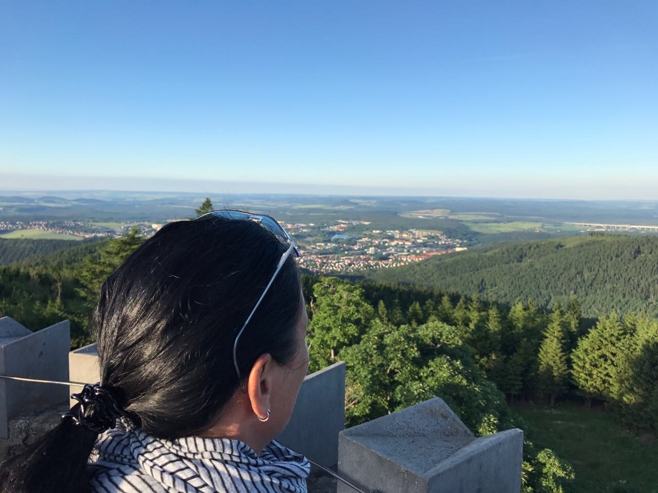 BBlick von der Meuselbacher Kuppe Blick von der Meuselbacher Kuppe